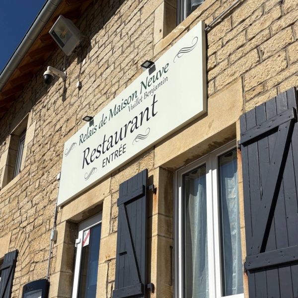 Relais De Maison Neuve - restaurant PORT-LESNEY - Restaurant Arbois -  Saline Royale d’Arc-et-Senans - vallée de la Loue - Benjamin Vuillet - Resto Arbois